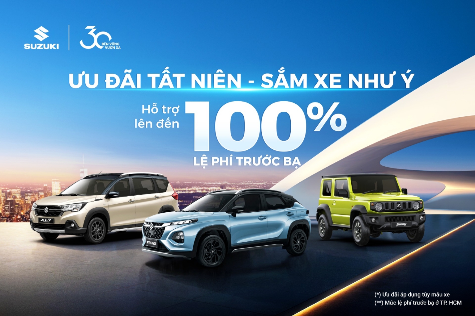 ƯU ĐÃI TẤT NIÊN – SẮM XE NHƯ Ý
