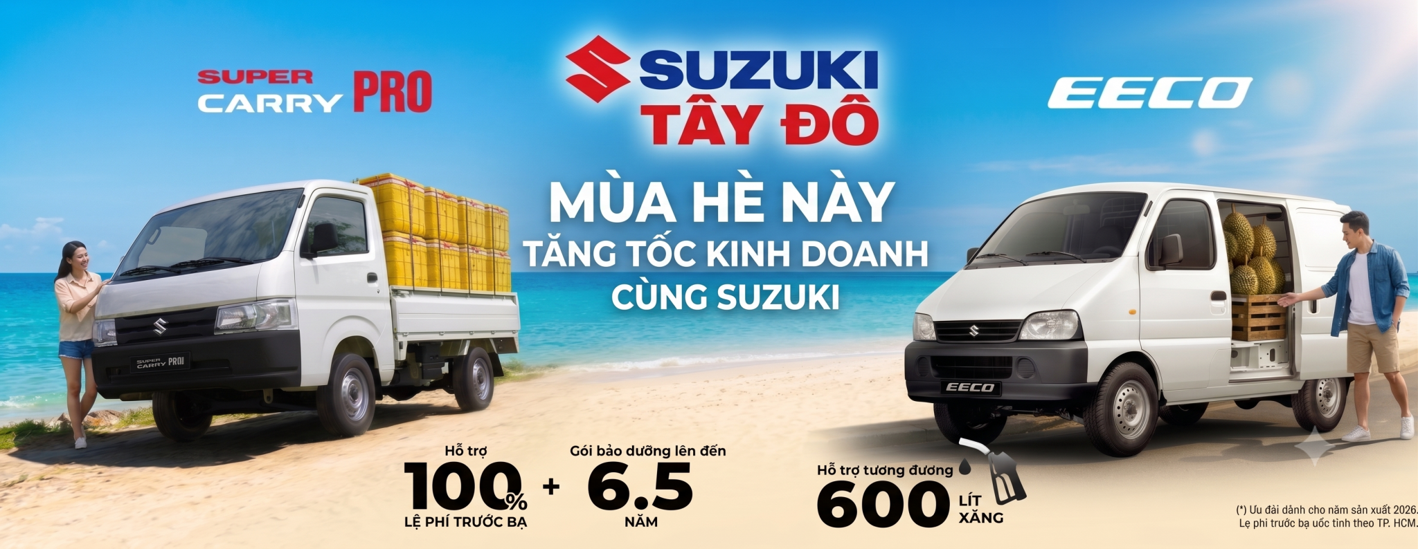 MÙA HÈ NÀY, TĂNG TỐC KINH DOANH CÙNG SUZUKI