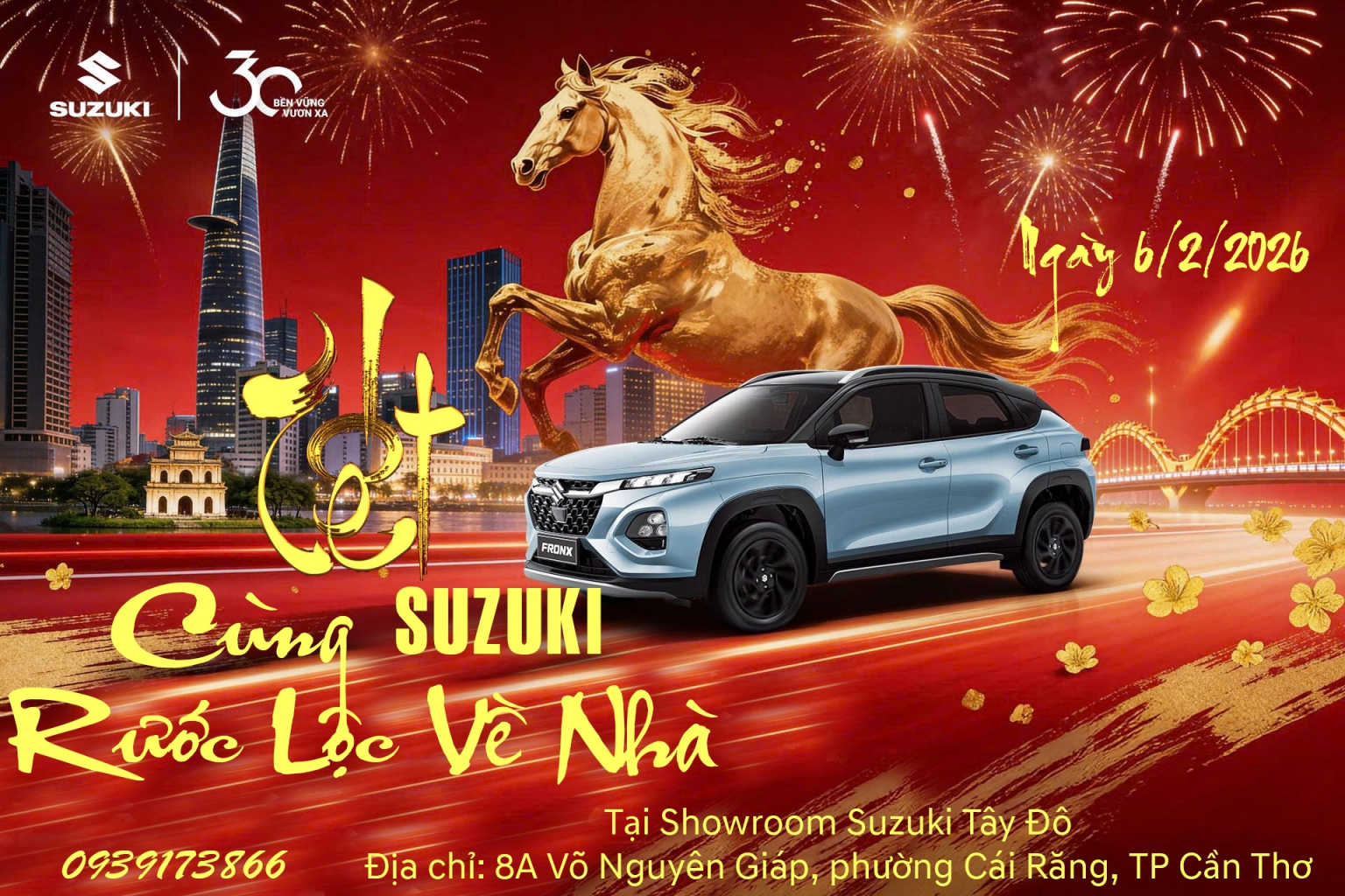 CHƯƠNG TRÌNH TẾT CÙNG SUZUKI RƯỚC LỘC VỀ NHÀ