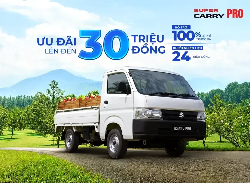CARRY PRO TIỆN NGHI THOẢI MÁI VỮNG LÁI ĐƯỜNG DÀI​