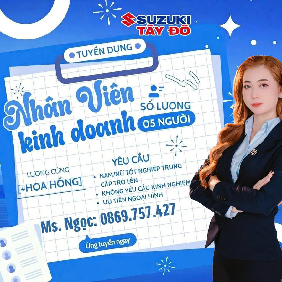 TUYỂN DỤNG SALE