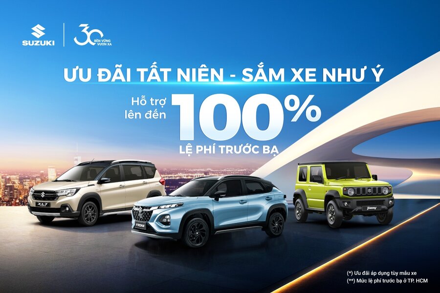 ƯU ĐÃI TẤT NIÊN – SẮM XE NHƯ Ý
