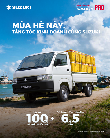 MÙA HÈ NÀY, TĂNG TỐC KINH DOANH CÙNG SUZUKI